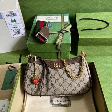 Gucci Bags 1:1 735132 25X15.5X6cm YG 3colour