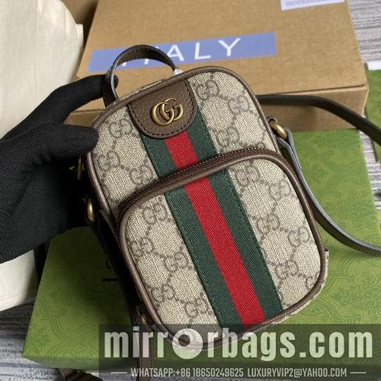Gucci Bags 1:1 Gucci 671682棕 12x16x7cm CN