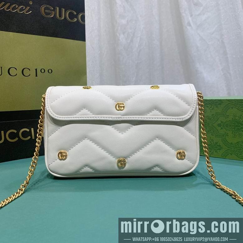 Gucci Bags 1:1 768293 12X21X5cm DF 2colour