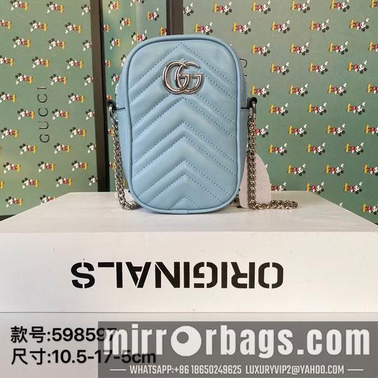 Gucci Bags 1:1 598597 10.5x17x5cm df07
