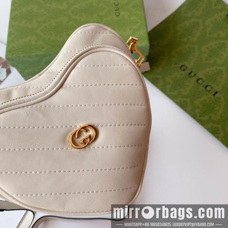 Gucci Bags 1:1 751628 20X17.5X6.5cm YG 4colour