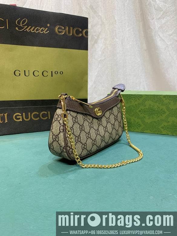 Gucci Bags 1:1 Ophidia 764960 10X19X3cm DF 3colour