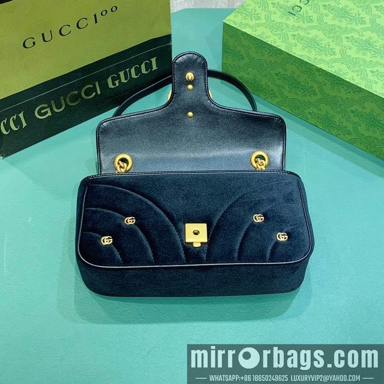 Gucci Bags 1:1 443497 26X15X7cm DF 2colour