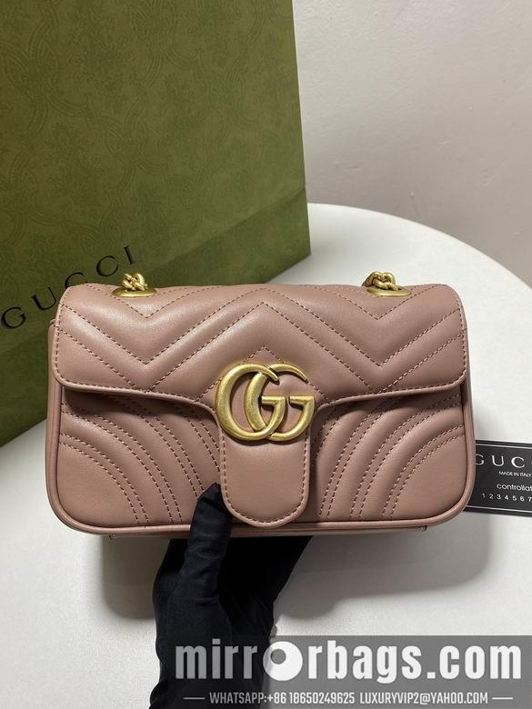 Gucci Bags 1:1 446744 22cm XMY 4colour