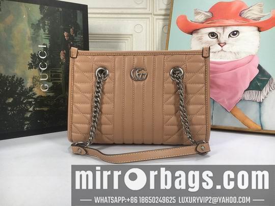 Gucci Bags 1:1 GG Marmont 681483 26.5x19x11cm df06