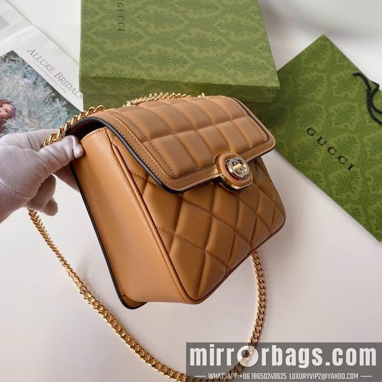 Gucci Bags 1:1 740834 25X19.5X8cm YG 3colour