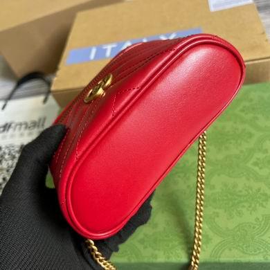 Gucci Bags 1:1 699515 16X10.5X5.5cm MP 2colour