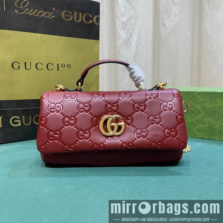 Gucci Bags 1:1 806017 21.1X12.4X4.6cm DF 2colour