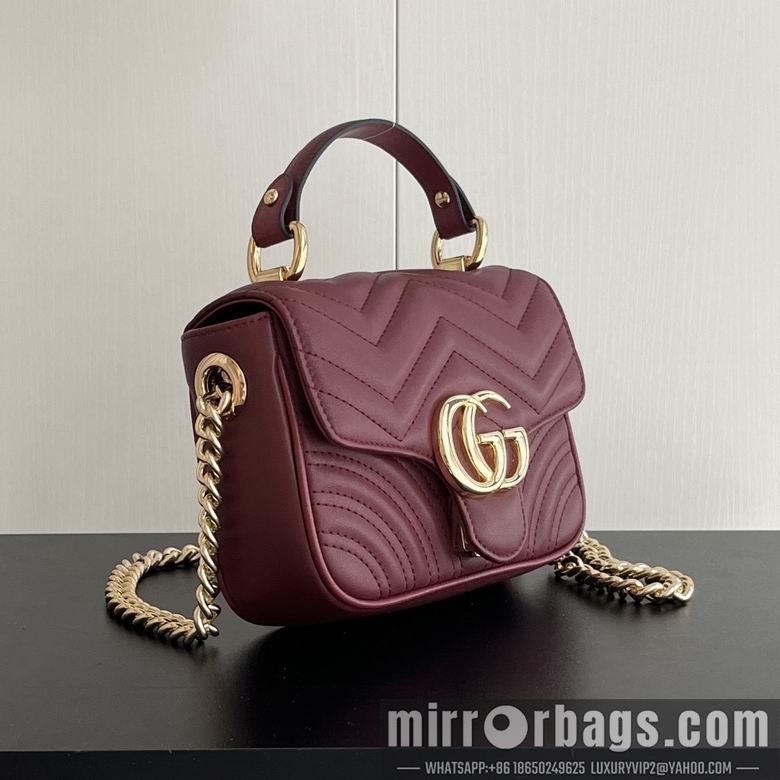 Gucci Bags 1:1 811238 17X13X6cm DF 2colour