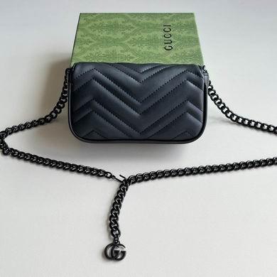 Gucci Bags 1:1 476433 16.5X9.5X4.5cm DF 4colour