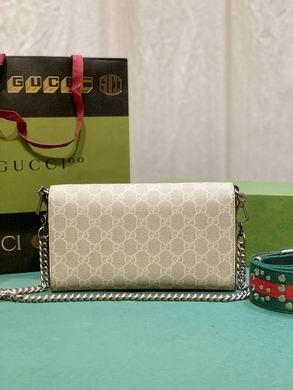 Gucci Bags 1:1 731782 25X14X4cm DF 4colour