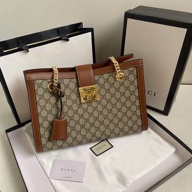 Gucci Bags 1:1 WD479197棕 35X24X15