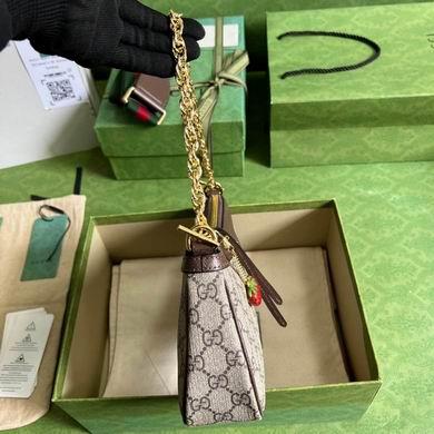 Gucci Bags 1:1 735132 25X15.5X6cm YG 3colour