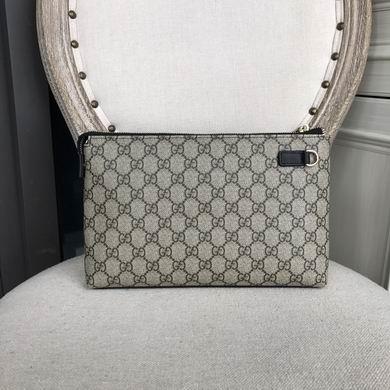Gucci Bags 1:1 7536-4 28X18X2.5cm WP 2colour