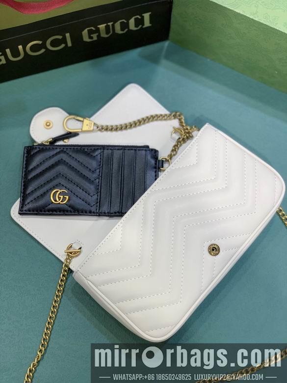 Gucci Bags 1:1 751526 21X11X5cm DF 2colour