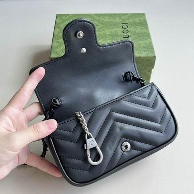Gucci Bags 1:1 476433 16.5X9.5X4.5cm DF 4colour