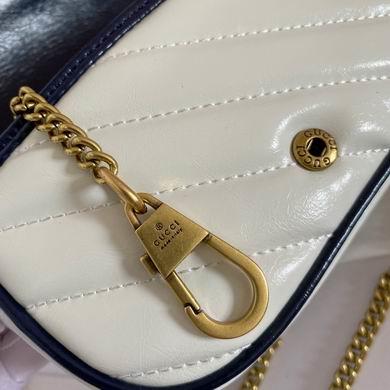 Gucci Bags 1:1 574969 16.5X10.2X5.1cm DF 2colour