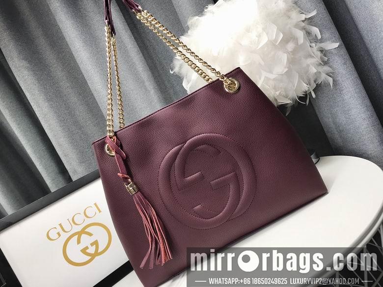 Gucci Bags 1:1 WD308982紫色 38X27X14