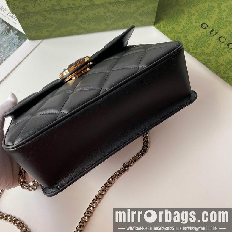 Gucci Bags 1:1 740834 25X19.5X8cm YG 3colour