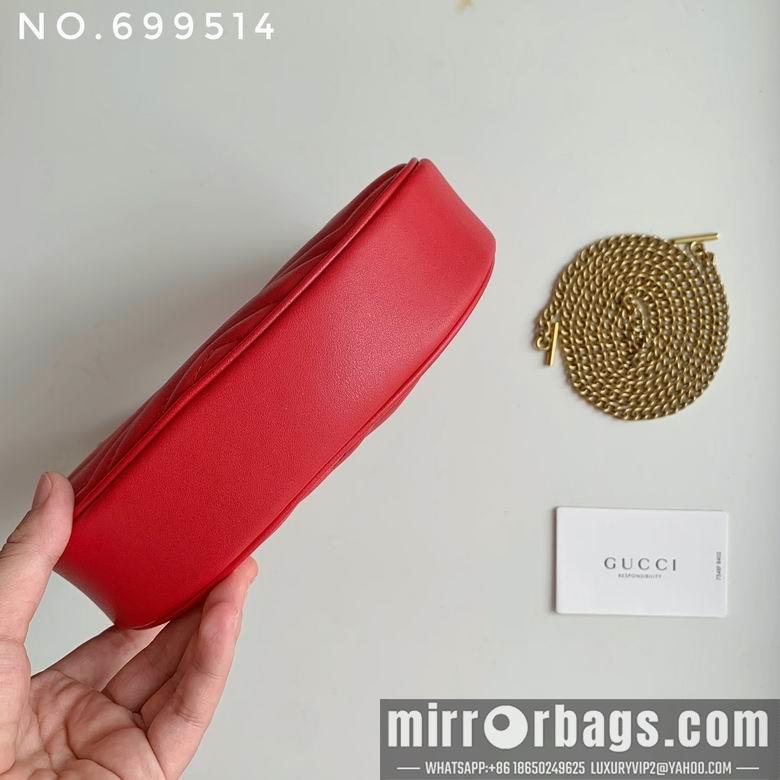 Gucci Bags 1:1 699514 21X11X5cm XMY 4colour
