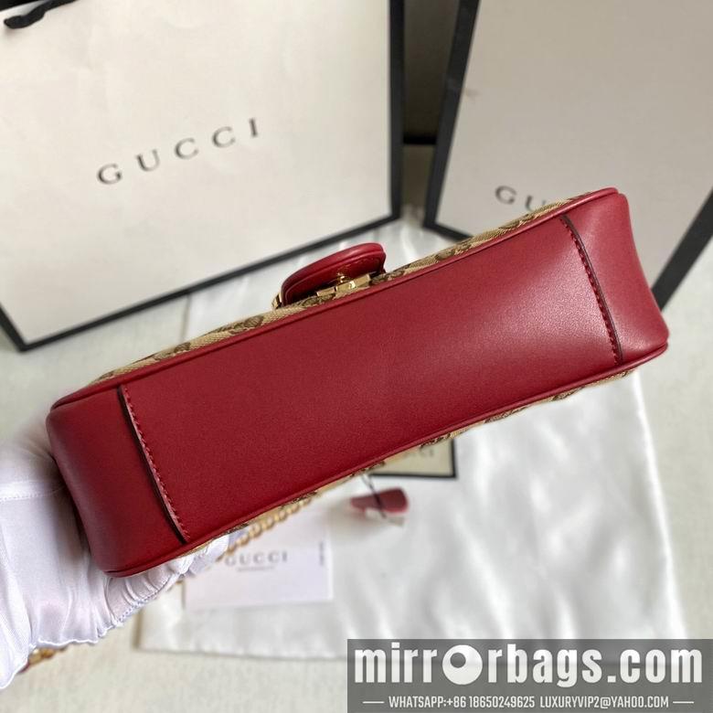 Gucci Bags 1:1 443497 26X15X7cm DF 2colour