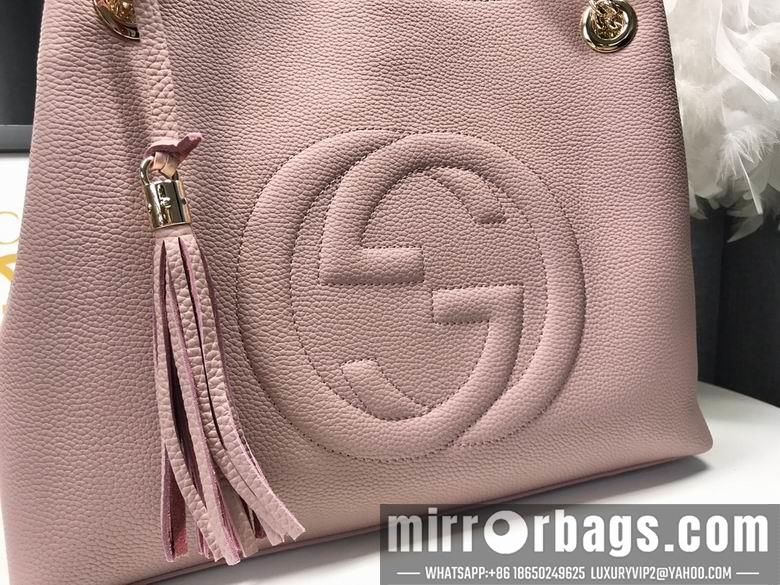 Gucci Bags 1:1 WD308982裸粉 38X27X14