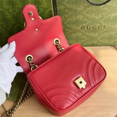 Gucci Bags 1:1 739682 18X13.5X8cm DF 4colour