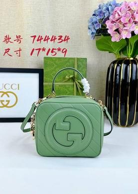Gucci Bags 1:1 744434 17X15X9cm DF 2colour