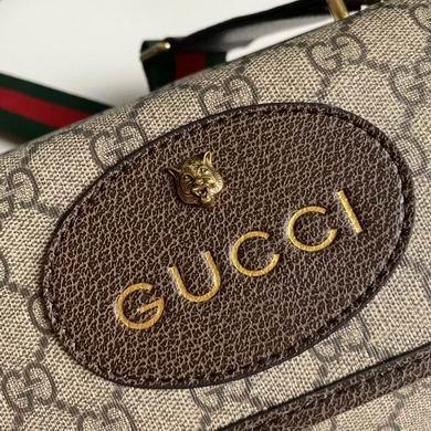 Gucci Bags 1:1 WD501050啡棕 22X16.5X4