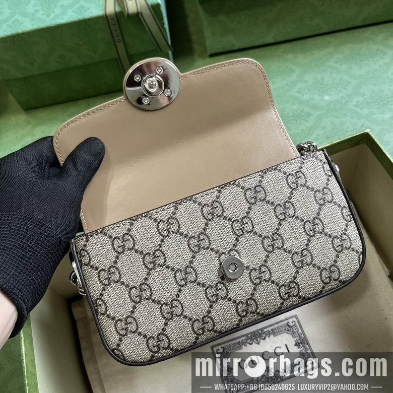 Gucci Bags 1:1 760194 10X18.5X4cm
