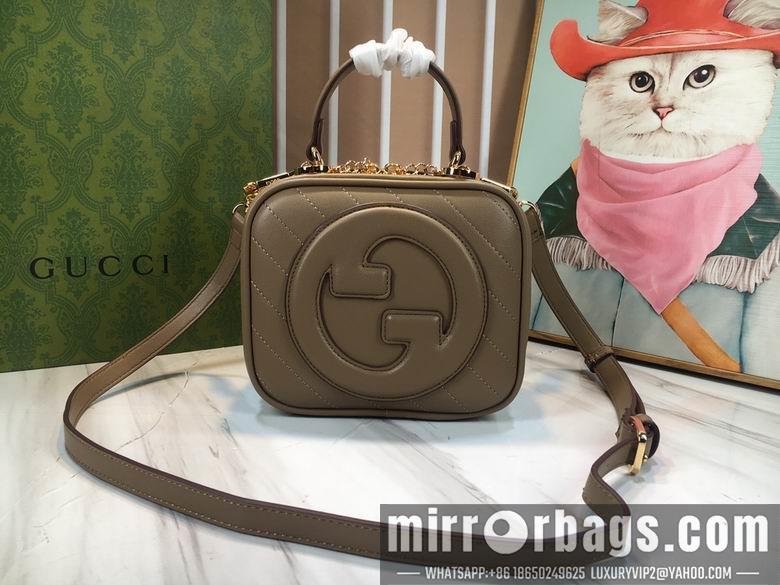 Gucci Bags 1:1 744434 17X15X9cm DF 2colour-1