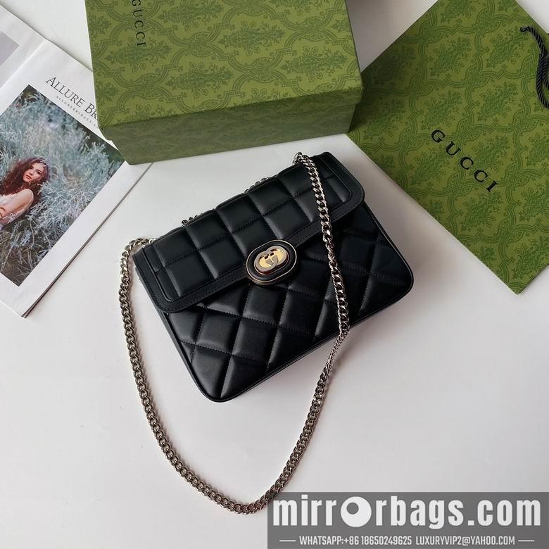 Gucci Bags 1:1 740834 25X19.5X8cm YG 3colour