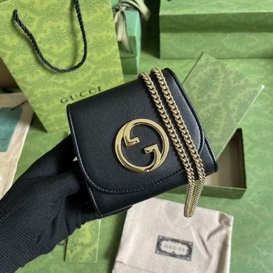 Gucci Bags 1:1 725219 12.5X11X2.5cm YG 2colour