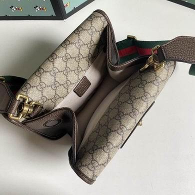 Gucci Bags 1:1 WD501050啡棕 22X16.5X4