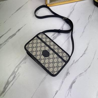 Gucci Bags 1:1 658572 22.5X14X7cm WP 2colour