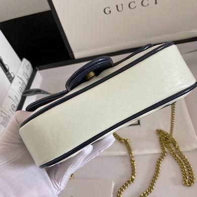 Gucci Bags 1:1 574969 16.5X10.2X5.1cm DF 2colour