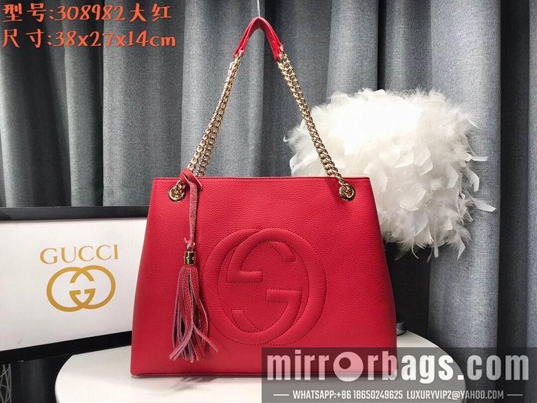 Gucci Bags 1:1 WD308982红色 38X27X14