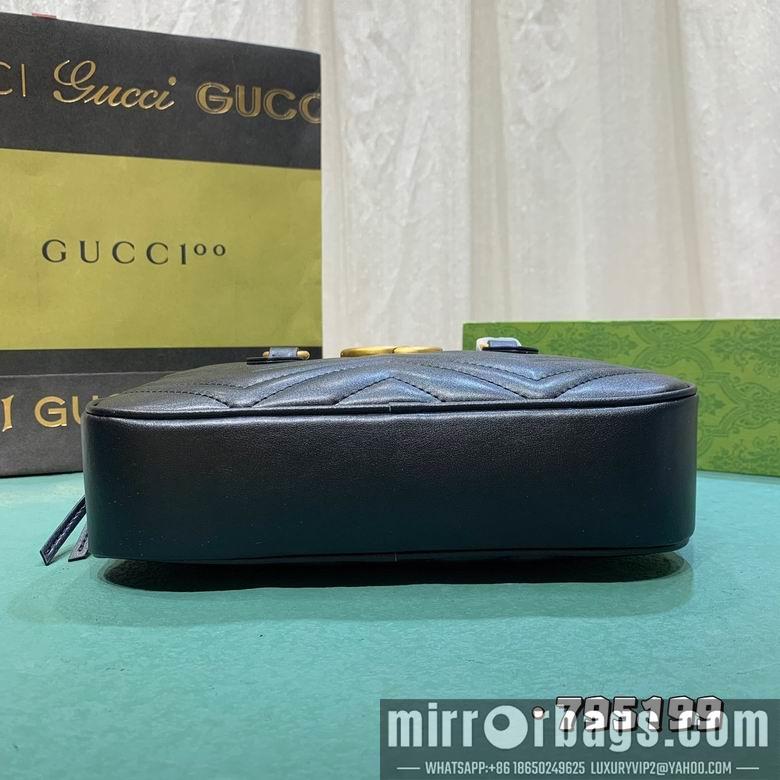 Gucci Bags 1:1 795199 25.5X15.5X6.5cm DF 2colour