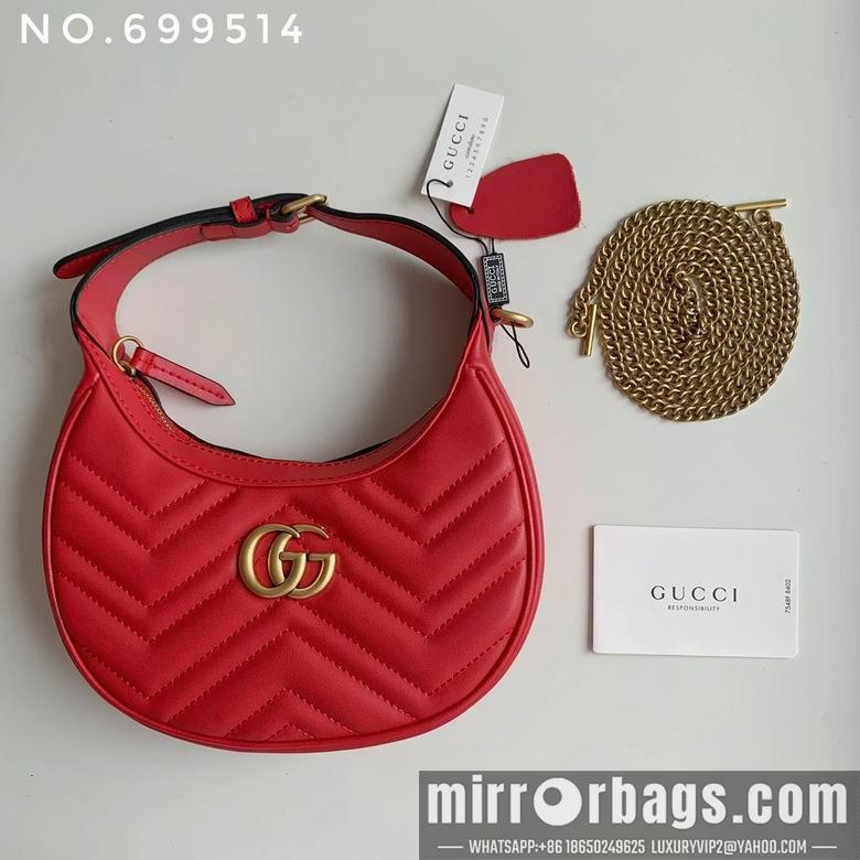 Gucci Bags 1:1 699514 21X11X5cm XMY 4colour