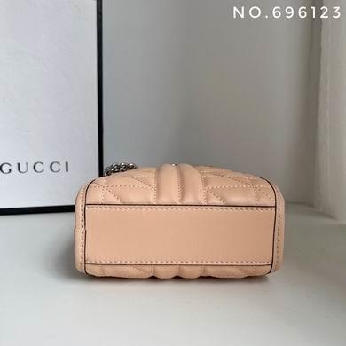 Gucci Bags 1:1 696123 16X19X7cm DF 3colour