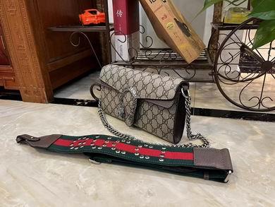 Gucci Bags 1:1 731782 25X14X4cm DF