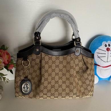 Gucci Bags 1:1 WD211944杏啡 36X22X12