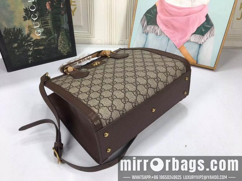 Gucci Bags 1:1 WD660195啡色 27X24X11