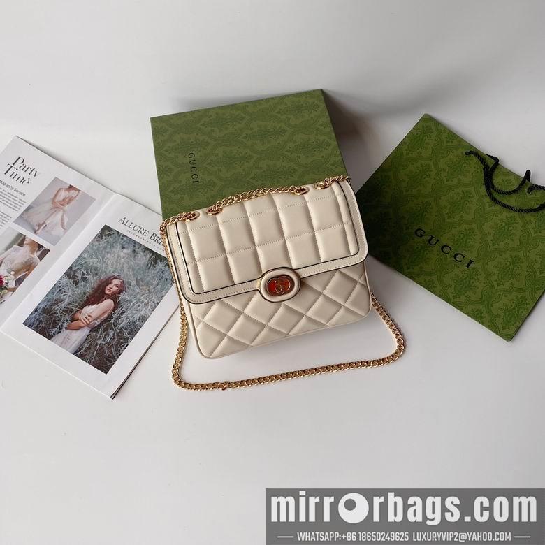 Gucci Bags 1:1 740834 25X19.5X8cm YG 3colour