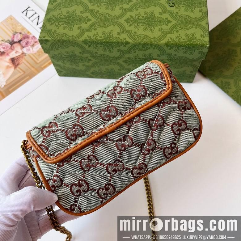 Gucci Bags 1:1 783141 16.5X9.5X4.5cm DF