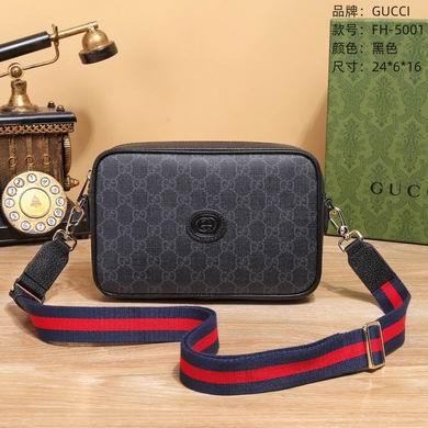 Gucci Bags 1:1 5001 24X6X16cm WP 2colour