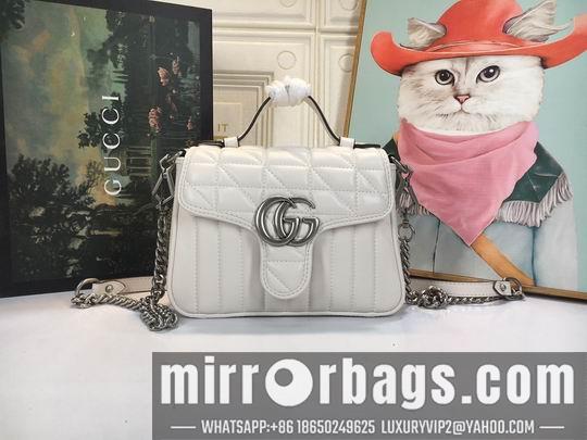 Gucci Bags 1:1 GG Marmont 583571 21x15.5x8cm df06