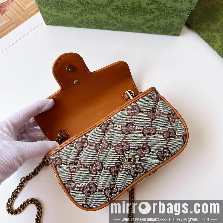 Gucci Bags 1:1 783141 16.5X9.5X4.5cm DF