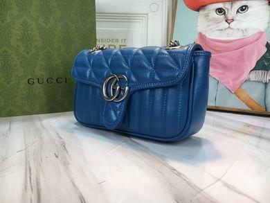 Gucci Bags 1:1 marmont 446744 22X13X6cm DF