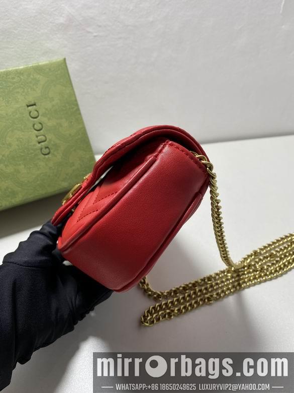 Gucci Bags 1:1 476433 16.5cm XMY 4colour